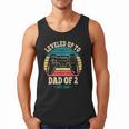 I Leveled Up To Dad Of 2 2026 Promoted To Dad Of Two Kids Men Tank Top