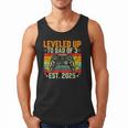 Leveled Up To Dad Of 3 Three Daddy Again 2025 Father's Day Men Tank Top