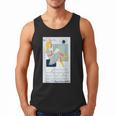 Little Miss Muffet Reading a Picture Book Men Tank Top
