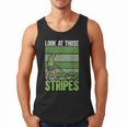 Look At Those Stripes Lawn Mowing Dad Lawn Mower Small Men Tank Top