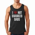 I Love Hot Divorced Dads Red Hearts Men Tank Top