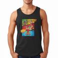 Lucha Libre Comic Book Mexican Wrestling Cartoon Wrestler Men Tank Top