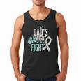 Lung Cancer Dad Ribbon Men Tank Top