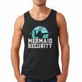 Mermaid Security Shirt Boys Swimmer Dad Merdad Trident Men Tank Top