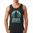 Mermaid Security Vintage Birthday Party Dad Father Day Men Tank Top