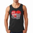 Nebelung Cat 1 Dad Father's Day Daddy Heart Decor For Men Women Kids Men Tank Top