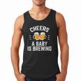 New Dad Baby Shower Cheers A Baby Is Brewing Men Tank Top