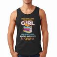Once Upon A Time There Was A Girl Who Loves Books And Cats Men Tank Top Once Upon A Time There Was A Girl Who Loves Books And Cats Men Tank Top