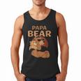 Papa Bear Bears Animal Pun Lover Dad Father Daddy Father's Men Tank Top