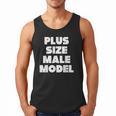 Plus Size Male Model Fat Guy Or Dad BOD Men Tank Top