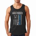 Proud Air Force Dad Of The US Air Force USA Flag Men Tank Top