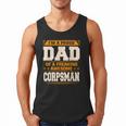 Proud Dad Of Awesome Corpsman Father's Day Men Tank Top