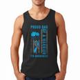 Proud Dad Of A T1D Warrior Type 1 Diabetes Awareness Men Tank Top