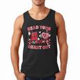 Read Your Heart Out Valentine Teacher Book Lover Men Tank Top