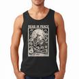 Read In Peace Skeleton Book Lover Bookworm Book Men Tank Top