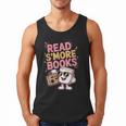Read S'More Books Camping Outdoors Travel Campfire Smores Men Tank Top