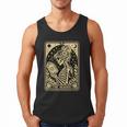 The Reader Tarot Card Book Lover Skeleton Reading Book Men Tank Top The Reader Tarot Card Book Lover Skeleton Reading Book Men Tank Top