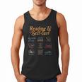 Reading Is Self Care Mental Health Read More Book Men Tank Top