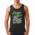 Reading Trash Racoon Bookworm Bookish Librarian Book Lover Men Tank Top