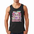 Readsalotl Axolotl Reading Book Bookworm Men Tank Top