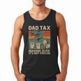 Retro Father's Day Dad Tax Making Sure It's Not PoisonRex Men Tank Top