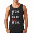 Retro It's Me Hi I'm The Dad It's Me For Dad Men Tank Top