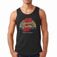 Retro Vintage US States Hoosier Daddy State Outline Desig Men Tank Top