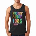 Rockin' Since 1986 Vintage Rockstar 40th Birthday Mom Dad 40 Men Tank Top Rockin' Since 1986 Vintage Rockstar 40th Birthday Mom Dad 40 Men Tank Top