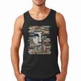 RtY Book Man Graphic Eyes Colorful Art Small Men Tank Top