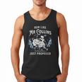 Run Like Mr Collins Just Proposed Books And Running Men Tank Top