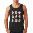 Santa Ghost Reading Books Christmas Library Teacher Men Tank Top Santa Ghost Reading Books Christmas Library Teacher Men Tank Top