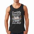 Somewhere Between a Book And a Nap – Cozy Reading Men Tank Top