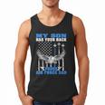 My Son Has Your Back Proud Air Force Dad Military Father Men Tank Top