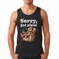 Sorry Got Plans Bigfoot Dad Humor Sasquatch Sayings Men Tank Top Sorry Got Plans Bigfoot Dad Humor Sasquatch Sayings Men Tank Top