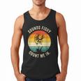 Sounds Fishy Count Me In Dad Grandpa Vintage Fishing Men Tank Top