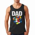 Speed Cubing Dad Puzzle Cuber Cube Kids Men Tank Top