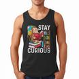 Stay Curious Monkey Reading Book Lover Bookworm Men Tank Top Stay Curious Monkey Reading Book Lover Bookworm Men Tank Top