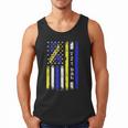 T21 Dad American Flag Down Syndrome Awareness Men Tank Top T21 Dad American Flag Down Syndrome Awareness Men Tank Top