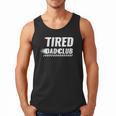 Tired Dad Club Maze Track Back 2 Sided Men Tank Top