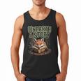 Unearth A Story Fox Reads a Book Men Tank Top
