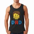 Unique Family Dad Master Builder Building Bricks Blocks Men Tank Top