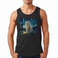 Van Gogh Starry Night Cat For Cat Lover Cat Mom And Cat Dad Men Tank Top