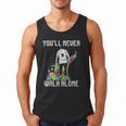 Vintage Father Son Family Autistic Kids Autism Awareness Dad Men Tank Top