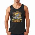 Vintage Father's Day Fishing Full Time Dad Part Time Hooker Men Tank Top