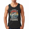 Vintage I'd Rather Be Fishing Graphic Bass Dad Boy Men Men Tank Top Vintage I'd Rather Be Fishing Graphic Bass Dad Boy Men Men Tank Top