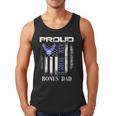 Vintage Proud Air Force Bonus Dad With American Flag Men Tank Top Vintage Proud Air Force Bonus Dad With American Flag Men Tank Top