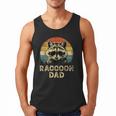 Vintage Raccoon Dad Raccoon Lovers Daddy Father's Day Men Tank Top