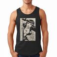 Vintage Vampire Bat Vampire Pin Up Girl Horror Comic Book Men Tank Top