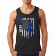 I Wear Blue For My Dad Colon Cancer Awareness Blue USA Flag Men Tank Top I Wear Blue For My Dad Colon Cancer Awareness Blue USA Flag Men Tank Top
