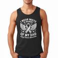 I Wear In Memory Of My Dad Lung Cancer Awareness Men Tank Top
